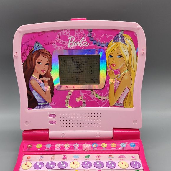 Barbie Laptop Toy - Oregon Scientific H968-10 - Interactive Kids Learning Laptop - Picture 3 of 7